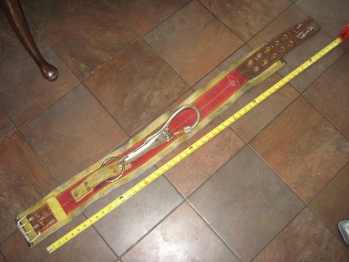 Used size fireman belt - size, 48